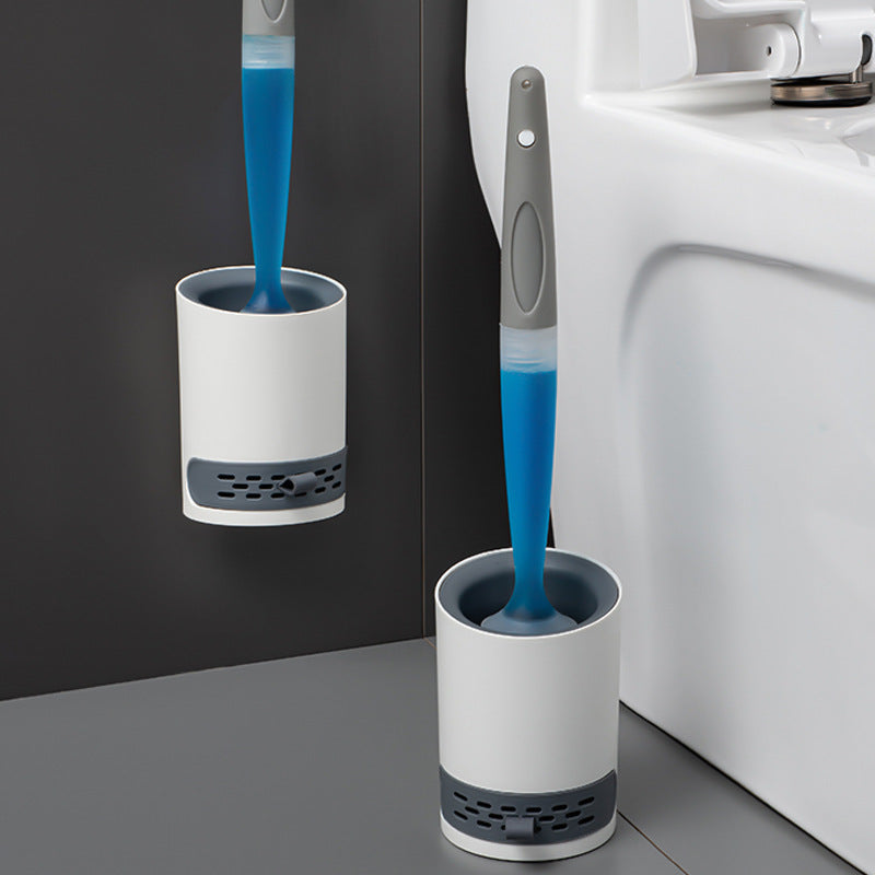 ⏳Begrenzte Zeit 50% Rabatt💥Haushaltsaufhängung für nachfüllbare Toilettenbürste aus Silikon
