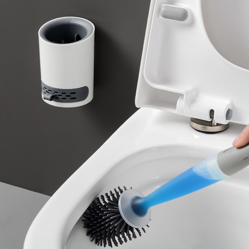 ⏳Begrenzte Zeit 50% Rabatt💥Haushaltsaufhängung für nachfüllbare Toilettenbürste aus Silikon