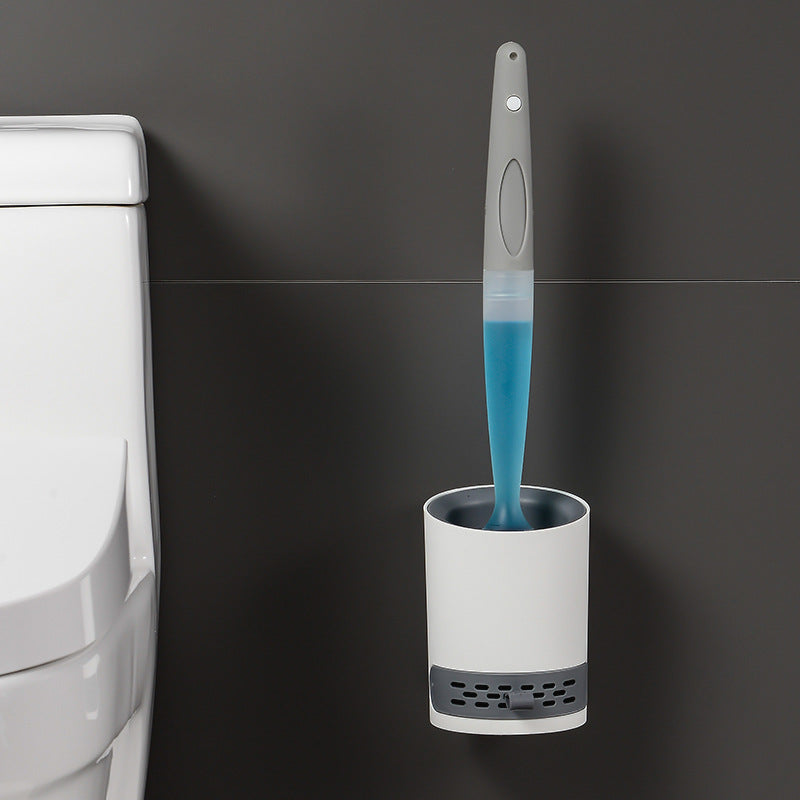 ⏳Begrenzte Zeit 50% Rabatt💥Haushaltsaufhängung für nachfüllbare Toilettenbürste aus Silikon