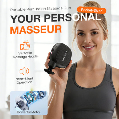 🧳 50 % RABATT IM FLASH-SALE! 🏆Tragbare Percussion-Massagepistole