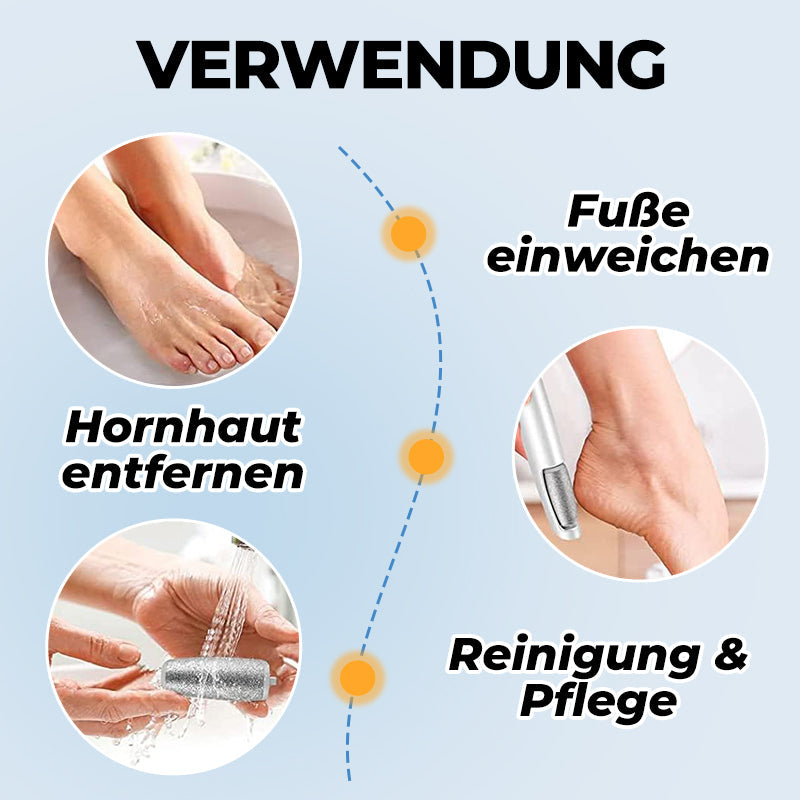 ⏳Begrenzte Zeit 46% Rabatt💥Elektrischer Hornhautentferner für die Füße