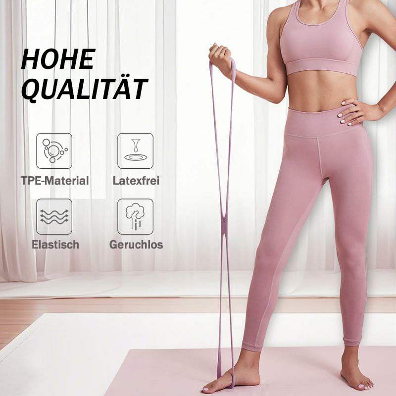 🔥Heißer Verkauf - 50% Rabatt🔥Fitness-Widerstandsbänder, Figur 8 Fitnessbänder für Männer und Frauen