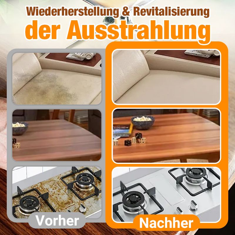 Kraftvoller und schnell trocknender Fleckenentferner
