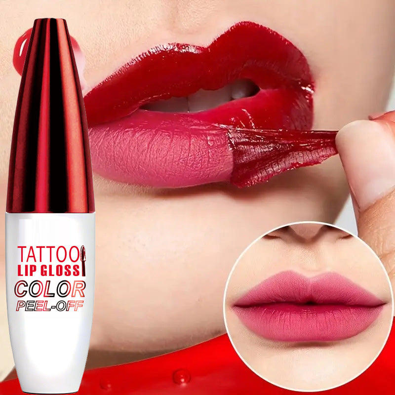 Abnehmbarer, langanhaltender und wasserfester Lipgloss