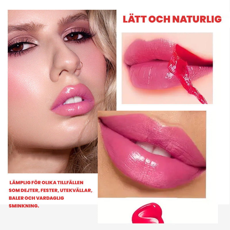 Abnehmbarer, langanhaltender und wasserfester Lipgloss