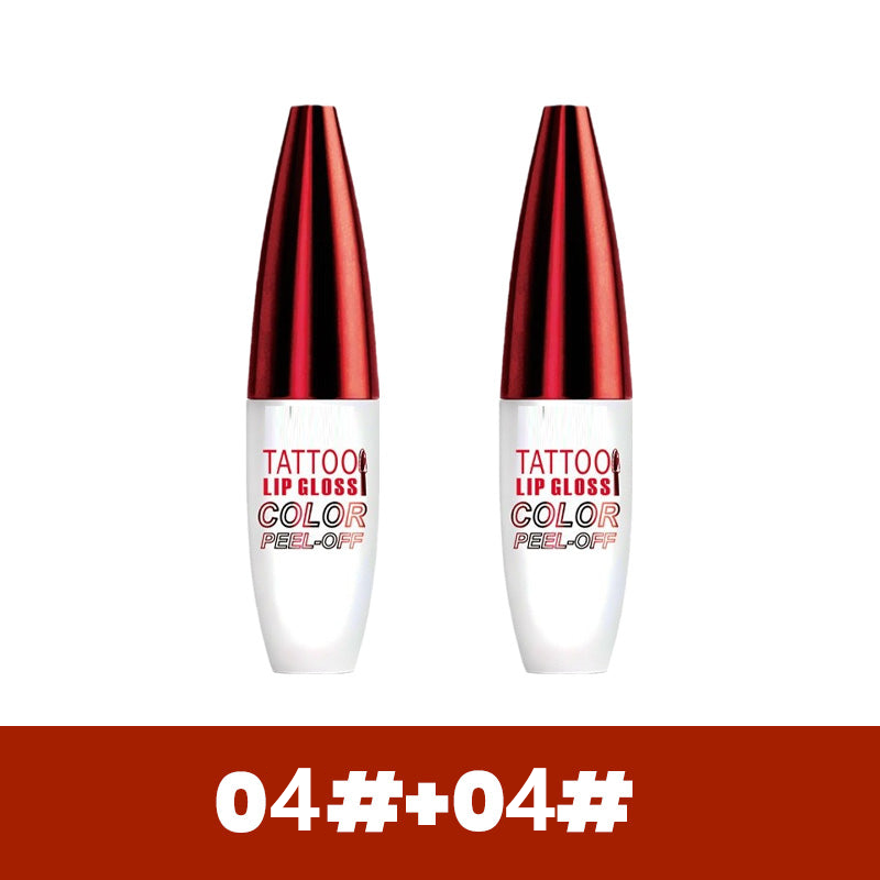 Abnehmbarer, langanhaltender und wasserfester Lipgloss