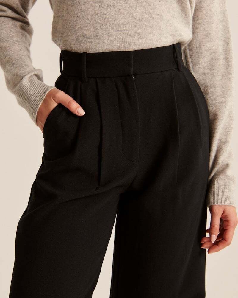 ⏳Begrenzte Zeit 50% Rabatt💥Leichte, taillierte Hose mit weitem Bein