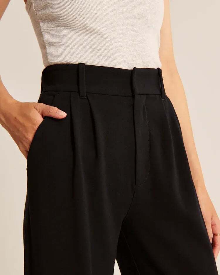 ⏳Begrenzte Zeit 50% Rabatt💥Leichte, taillierte Hose mit weitem Bein