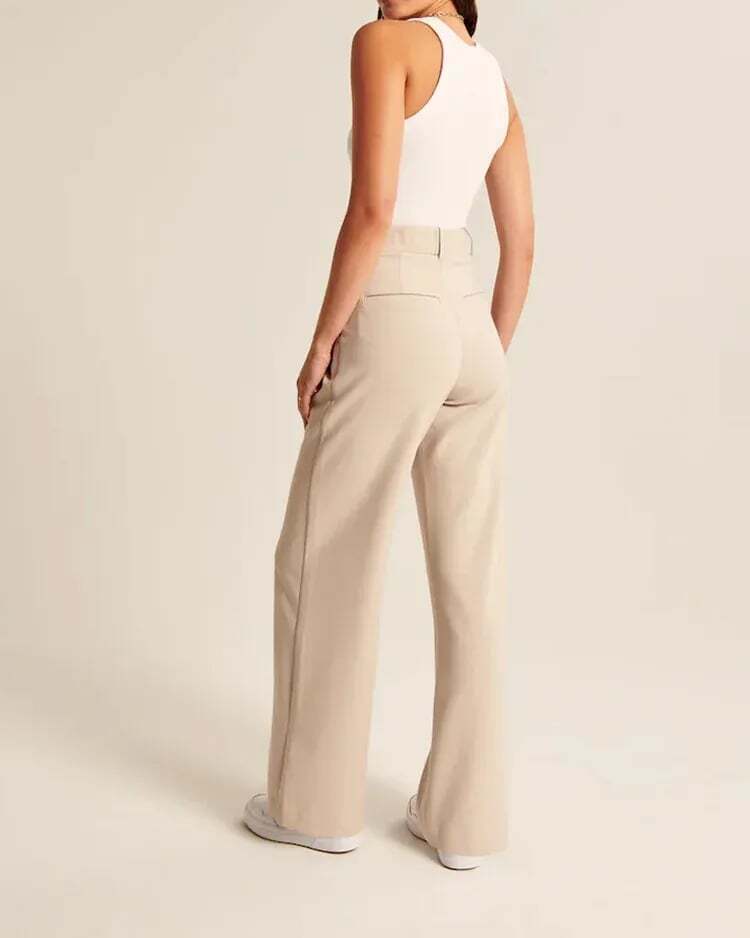⏳Begrenzte Zeit 50% Rabatt💥Leichte, taillierte Hose mit weitem Bein
