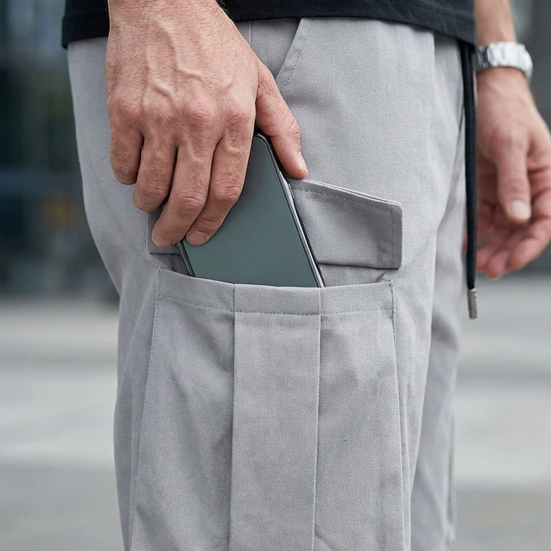💎 50 % RABATT! 💎 Freizeit-Cargohose für Herren – mehrere Taschen, verstellbare Taille und langlebige Passform mit geradem Bein für den täglichen Gebrauch 🎒👖