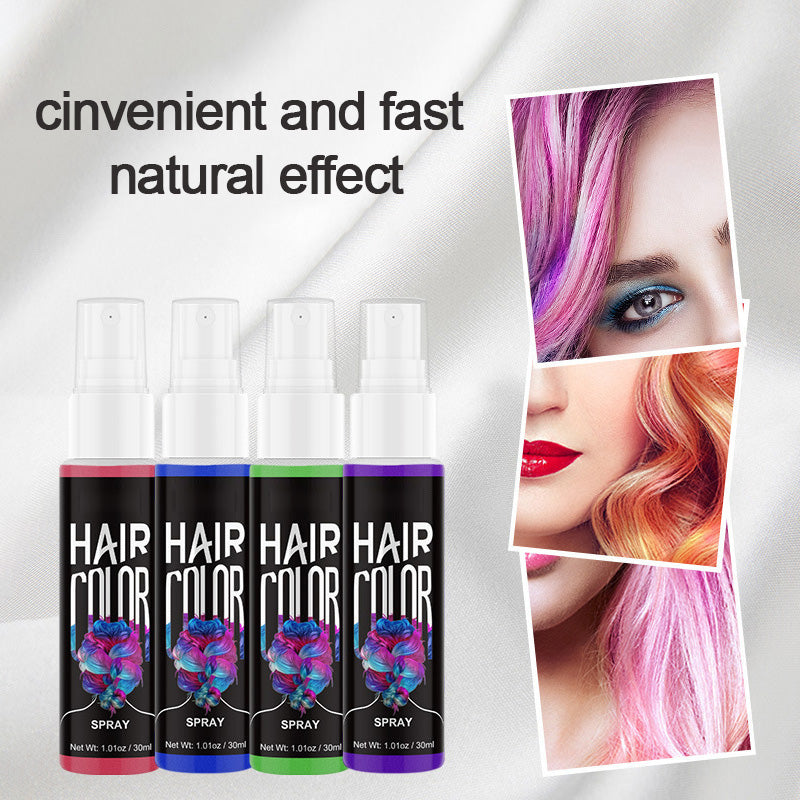 ❤️Botanisches temporäres Bubble-Dye-Haarfarbspray