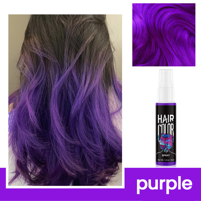 ❤️Botanisches temporäres Bubble-Dye-Haarfarbspray
