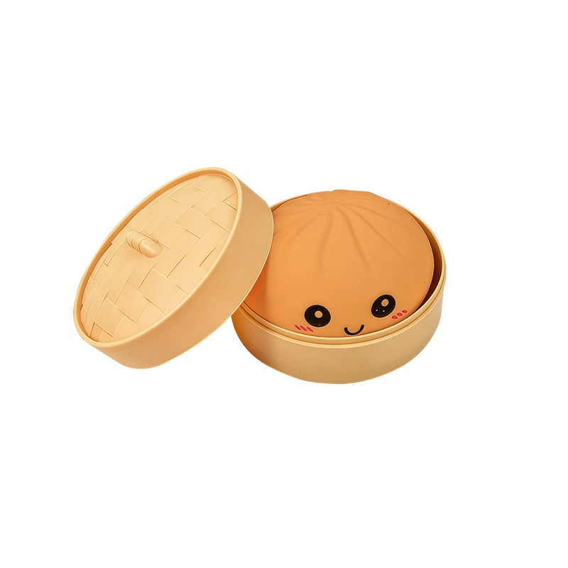 🎁Süßes Knödel-Quetschspielzeug mit Dampfgarer