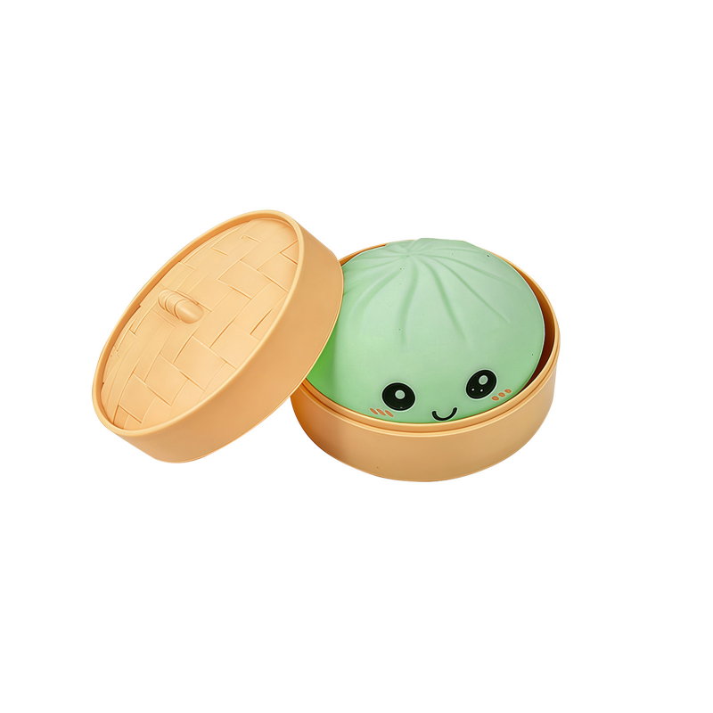 🎁Süßes Knödel-Quetschspielzeug mit Dampfgarer