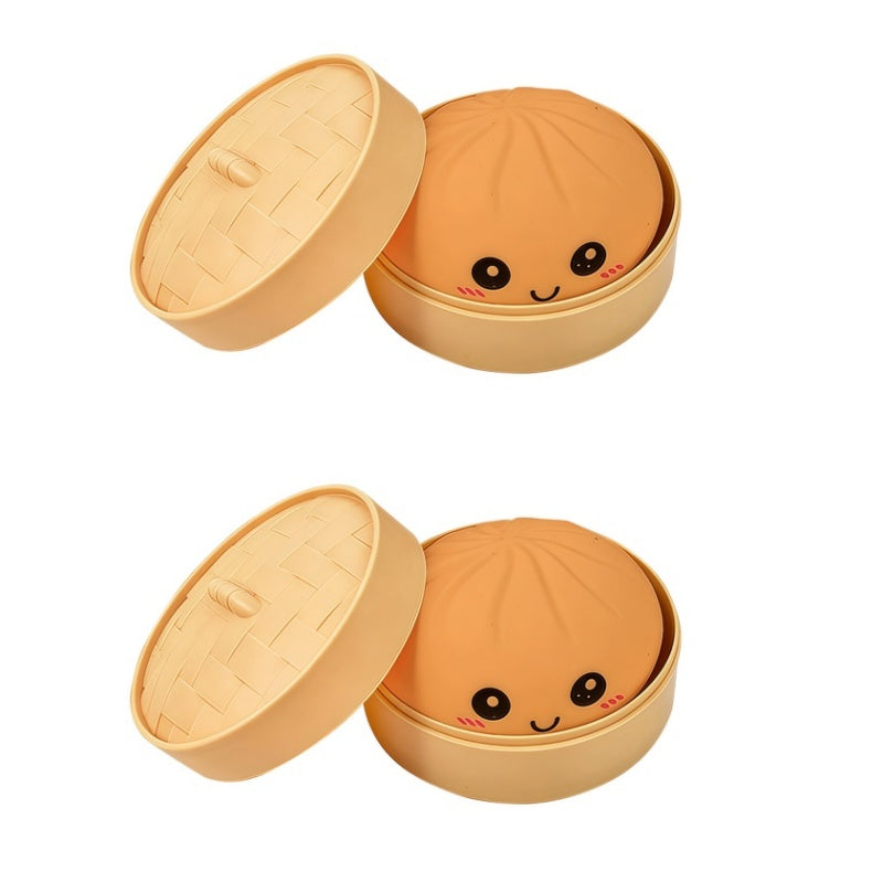 🎁Süßes Knödel-Quetschspielzeug mit Dampfgarer