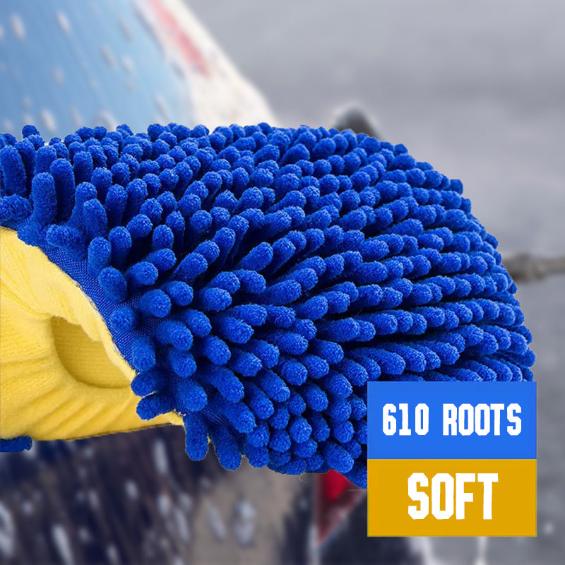 🧽✨ Autowaschmopp – teleskopierbarer Aluminiumgriff, weiche Mikrofaser, kratzfrei, längenverstellbar 🔧🚗 JETZT 50 % RABATT!