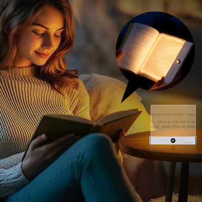 📖💡LED-Panel-Leselampe mit 3 Farben und Timer