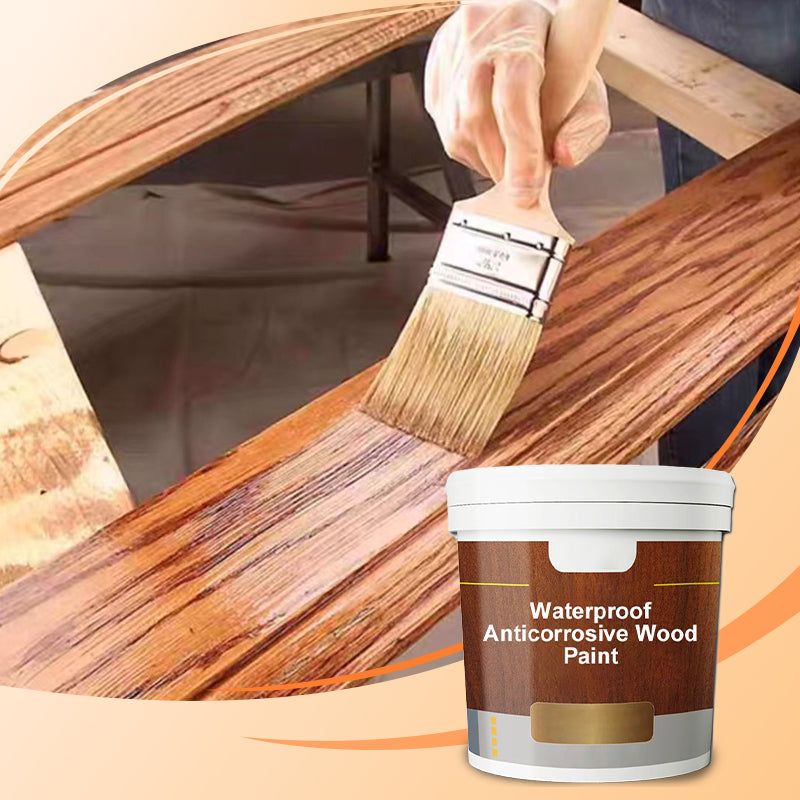 🎨 🌿Wasserfeste, antikorrosive Holzfarbe - Schutz, Renovierung, Farbwechsel