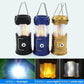 🔥【LED-campinglampa med lågaeffekt】—— En lampa, tre funktioner: stämningsbelysning, ficklampa och fladdrande lågor – allt i ett!