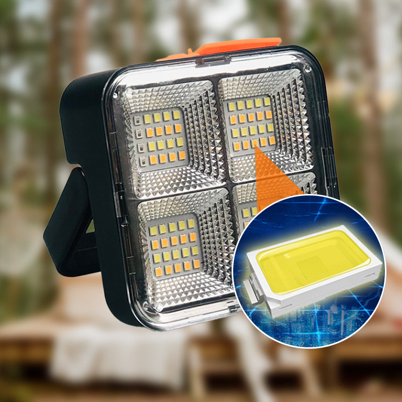 💡Tragbare Solar-Arbeitsleuchte mit 4 Beleuchtungsmodi