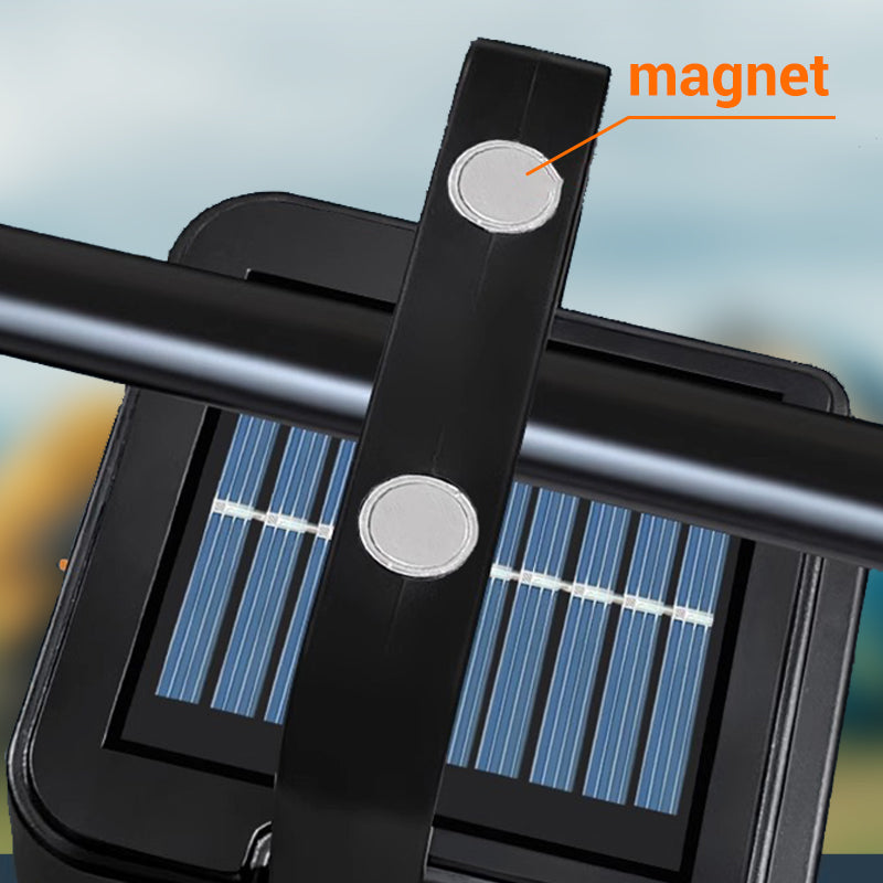 💡Tragbare Solar-Arbeitsleuchte mit 4 Beleuchtungsmodi