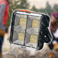 💡Tragbare Solar-Arbeitsleuchte mit 4 Beleuchtungsmodi