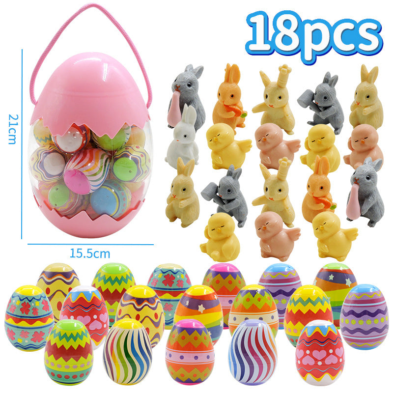 🐣🌸 Ostereier zum Füllen & Überraschen – Mit süßem Spielzeug innen💛🐰