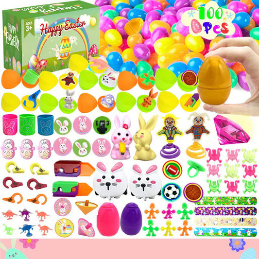 🐣🌸 Ostereier zum Füllen & Überraschen – Mit süßem Spielzeug innen💛🐰