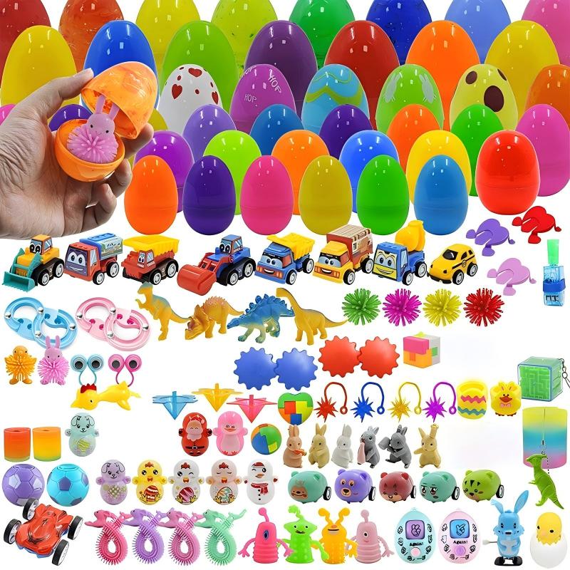 🐣🌸 Ostereier zum Füllen & Überraschen – Mit süßem Spielzeug innen💛🐰