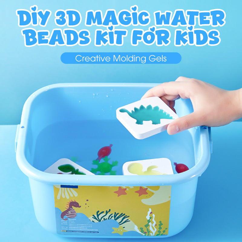 🎁🐟DIY 3D-Zauberwasserperlen-Set für Kinder – Kreatives Modelliergel