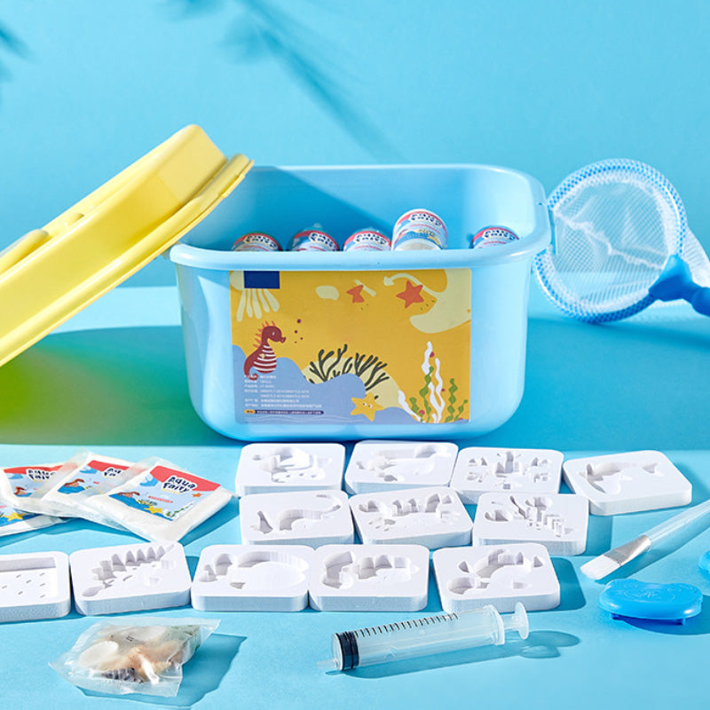 🎁🐟DIY 3D-Zauberwasserperlen-Set für Kinder – Kreatives Modelliergel