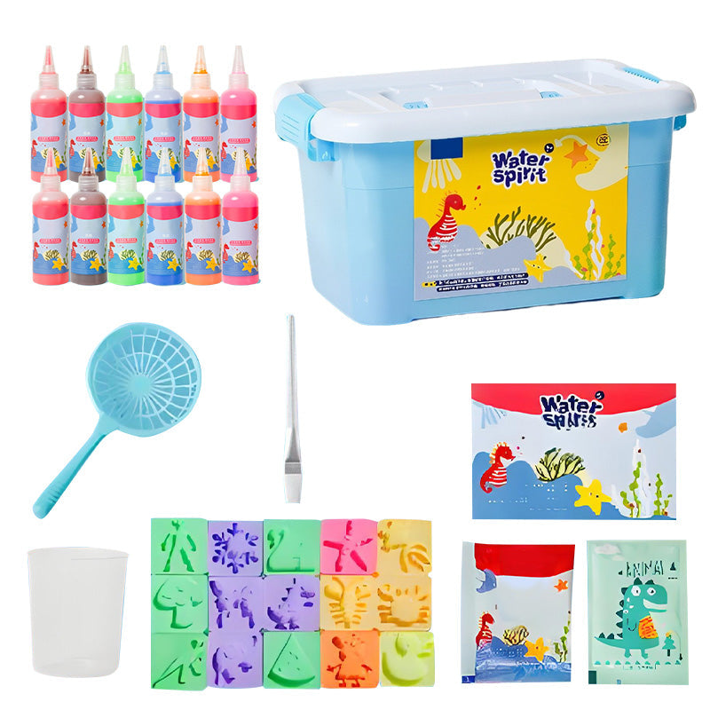 🎁🐟DIY 3D-Zauberwasserperlen-Set für Kinder – Kreatives Modelliergel