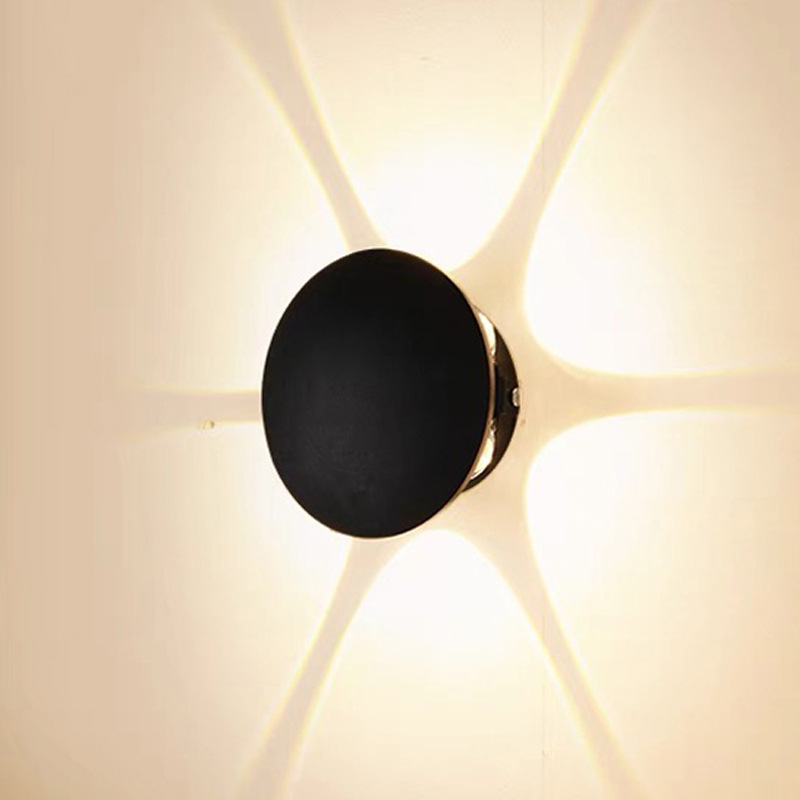 💡Moderne LED-Wandleuchte mit geometrischem Lichteffekt