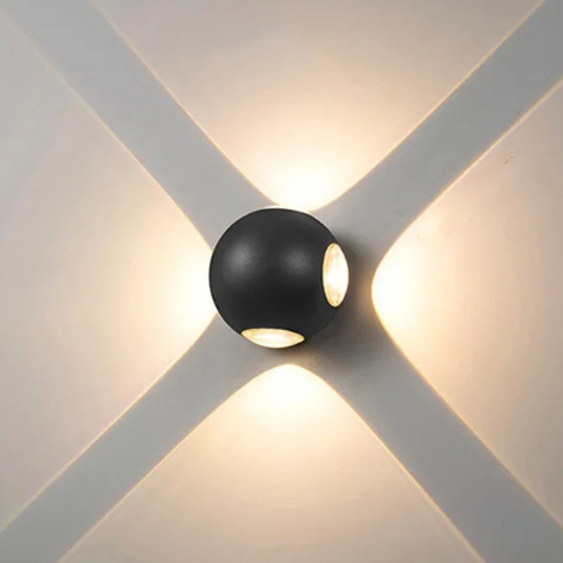 💡Moderne LED-Wandleuchte mit geometrischem Lichteffekt