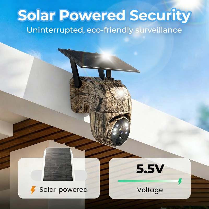 📹 50% RABATT! ☀️ Solarbetriebene PTZ-Überwachungskamera – 360° Schwenk-Neige-Funktion, Bewegungserkennung & Nachtsicht Für Maximale Sicherheit 🔭
