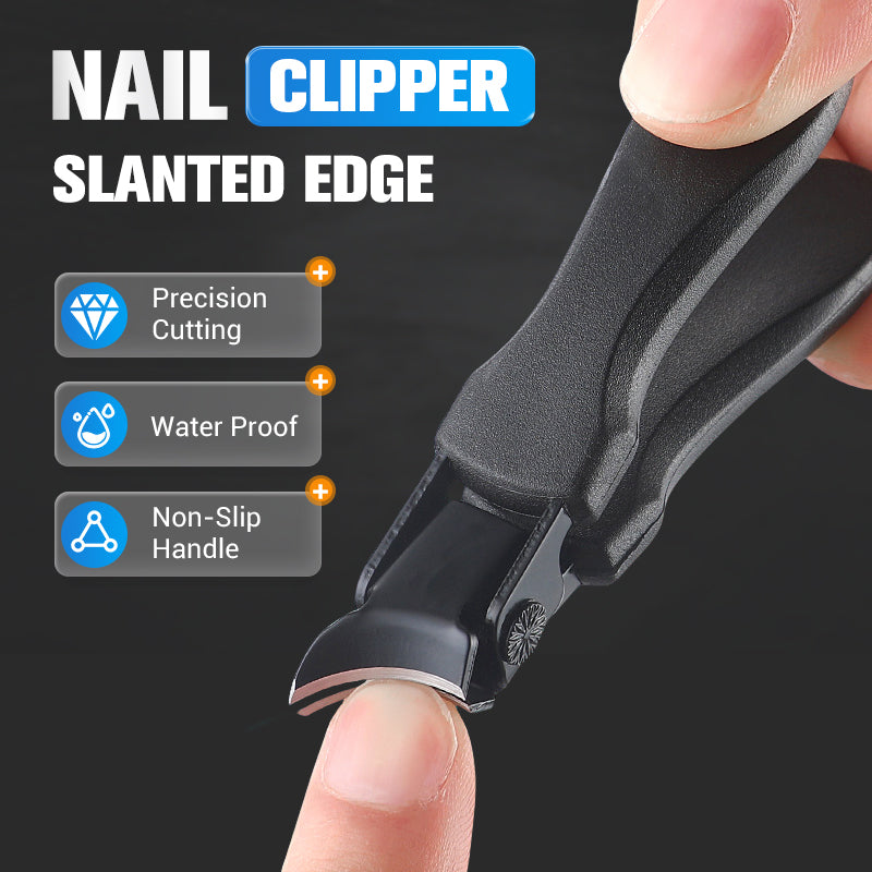 🎁Spritzschutz-Nagelknipser mit schrägem, spitzem Mundstück