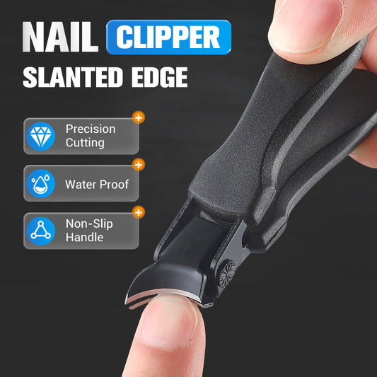🎁Spritzschutz-Nagelknipser mit schrägem, spitzem Mundstück