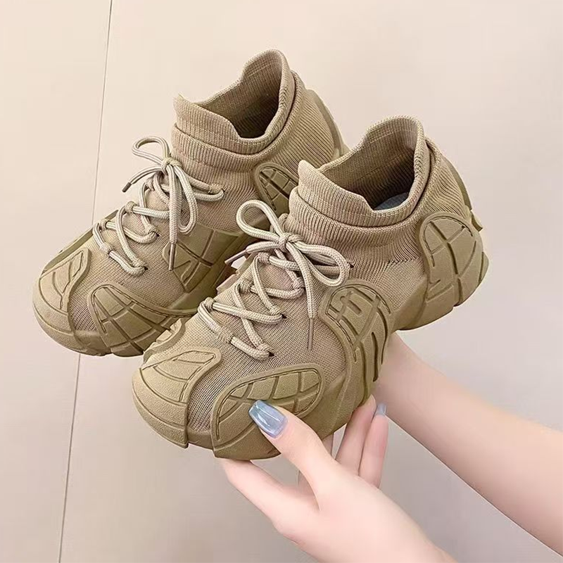 👟Lässige Strickschuhe zum Hineinschlüpfen🌿