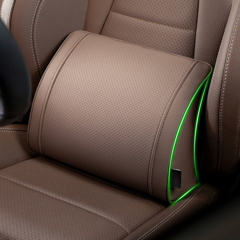 🍃Heißer Verkauf🔥Ergonomisches Kopfstützen- und Lendenwirbelstützen-Set für Autositze