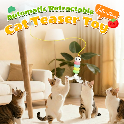 🐈Automatisches, einziehbares Katzenspielzeug💡
