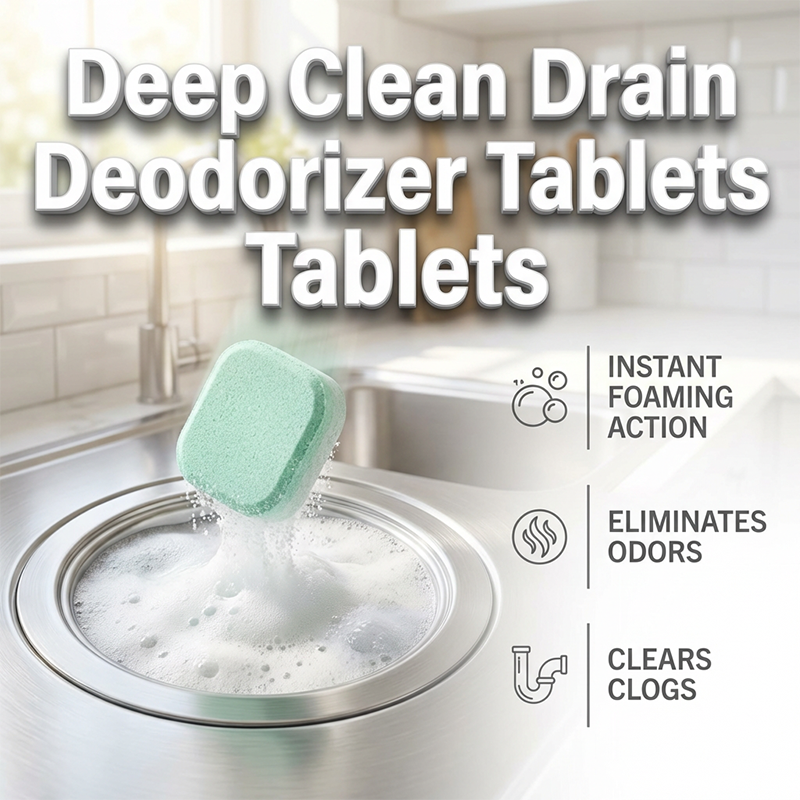 🎁 Nur für kurze Zeit 50% Rabatt✨Brausetabletten zur Geruchsneutralisierung von Abwasserkanälen