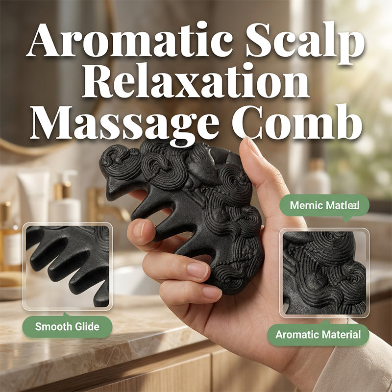 🪮🍃Traditioneller duftender Holzmassagekamm
