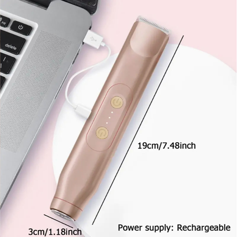 ✨2-in-1 Elektrorasierer für Frauen🪒Tragbare, schmerzfreie Haarentfernung