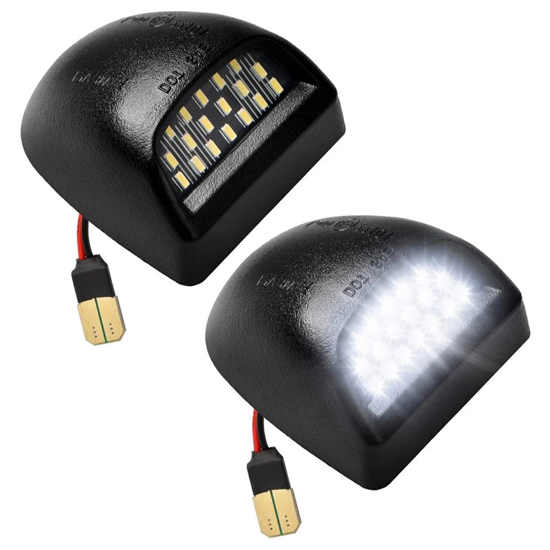 💡Universelle LED-Kennzeichenbeleuchtung--Hochglänzend und wasserdicht für mehr Fahrsicherheit.