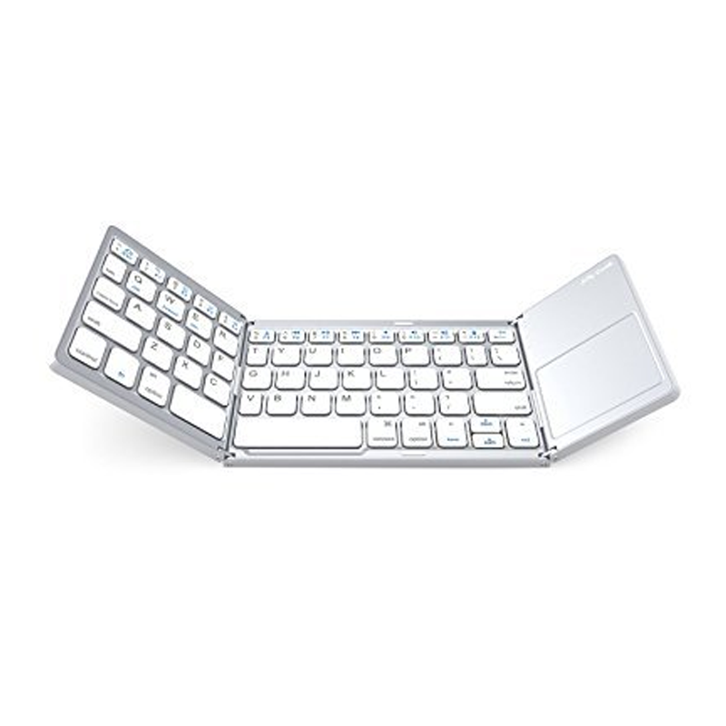 🔥Begrenzte Zeit 50% Rabatt💥Faltbare Bluetooth-Tastatur mit Touchpad--⌨️Effizientere Büroeingabe✨