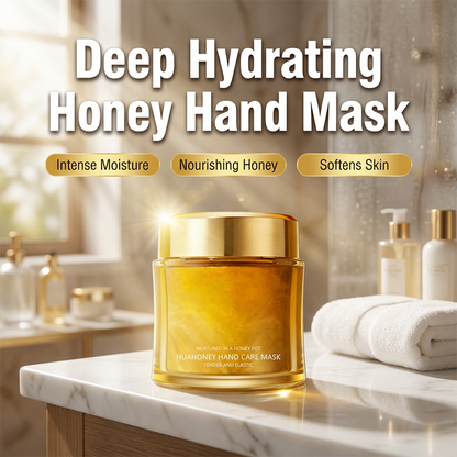 🍯Feuchtigkeitsspendende und pflegende Honig-Handmaske--✨Intensive Feuchtigkeitsversorgung und Reparatur