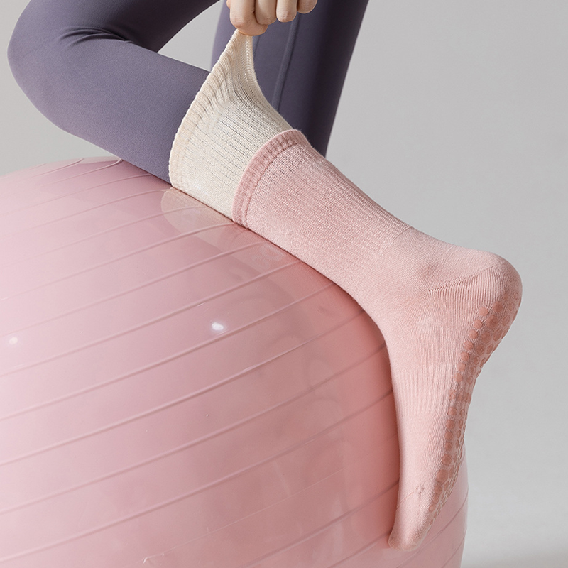 🧦Cloud-Soft Pilates Crew Grip Socken