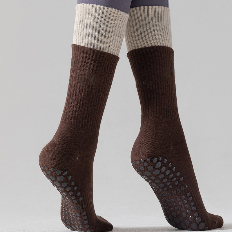 🧦Cloud-Soft Pilates Crew Grip Socken
