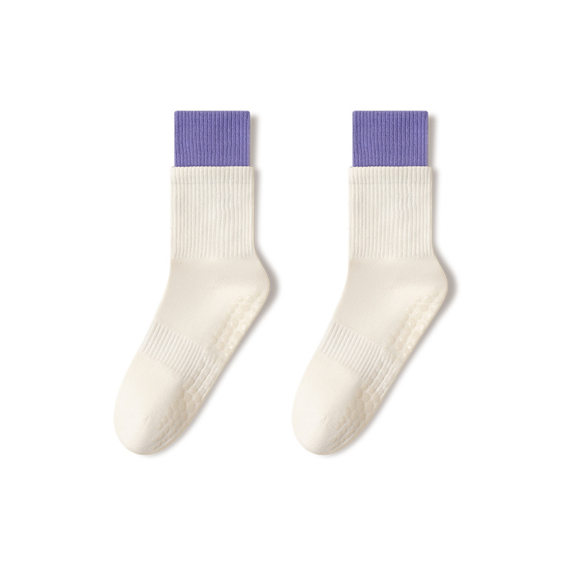 🧦Cloud-Soft Pilates Crew Grip Socken