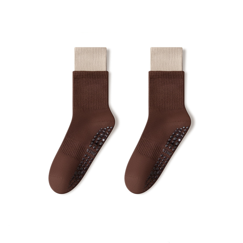 🧦Cloud-Soft Pilates Crew Grip Socken